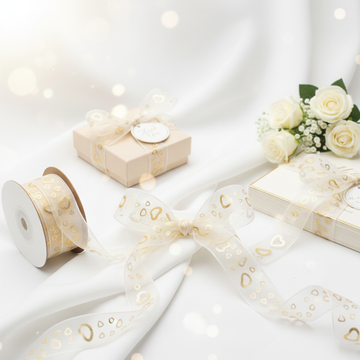 Sparkle Heart Ribbon: The Secret to a Sweet and Elegant Wedding
