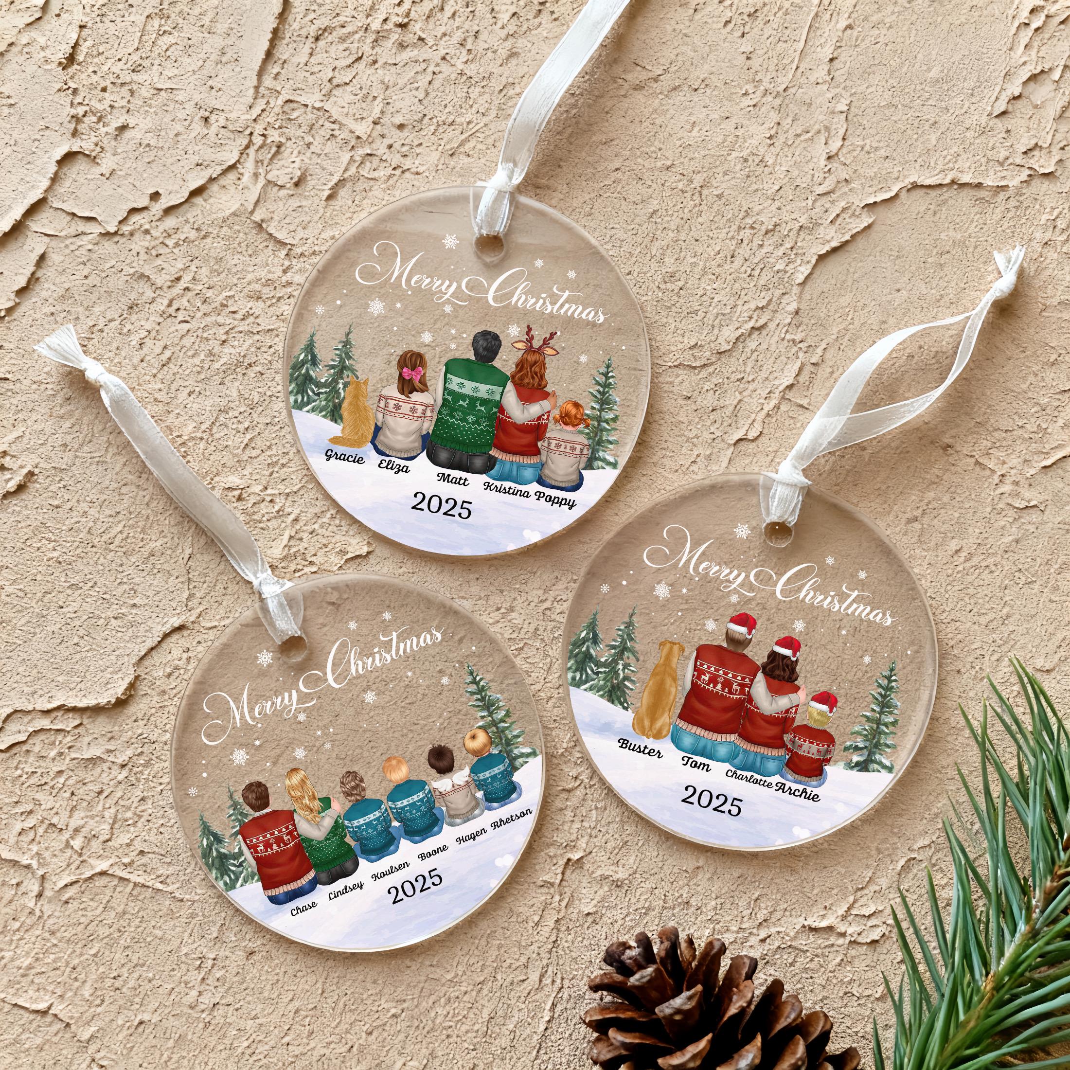 Personalized Family Ornament - A Meaningful Holiday Keepsake | H9neko