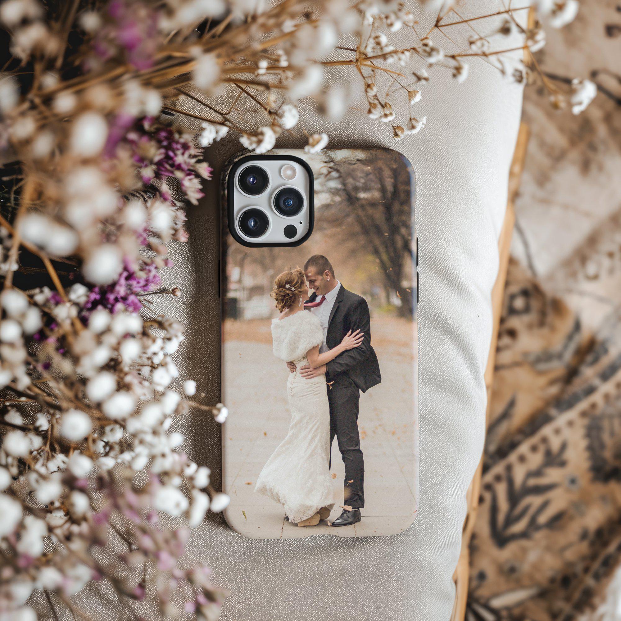 Personalized Tough Custom Photo Phone Case – Custom iPhone & Samsung Galaxy Case, Custom Pet Gift, Perfect Personalized Photo Gift