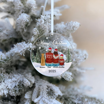 Personalized Family Ornament - A Meaningful Holiday Keepsake | H9neko