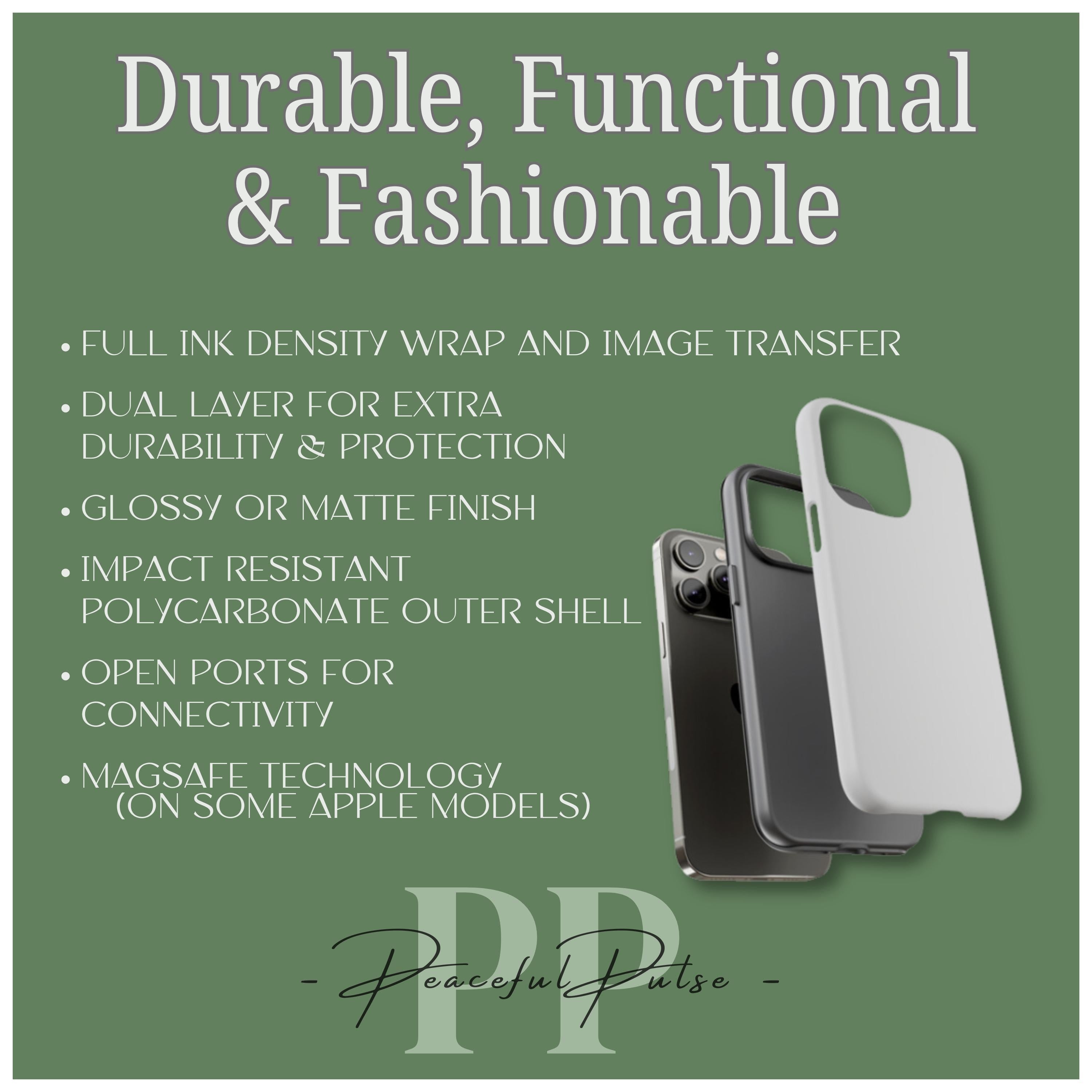 Personalized Tough Custom Photo Phone Case – Custom iPhone & Samsung Galaxy Case, Custom Pet Gift, Perfect Personalized Photo Gift