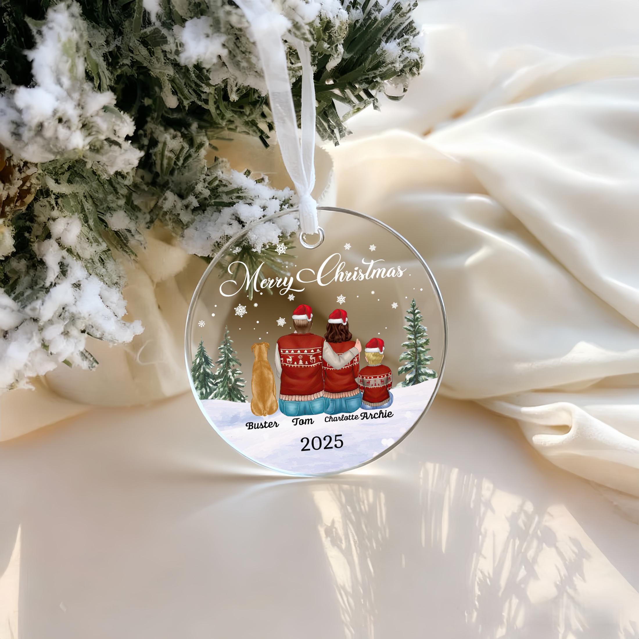 Personalized Family Ornament - A Meaningful Holiday Keepsake | H9neko