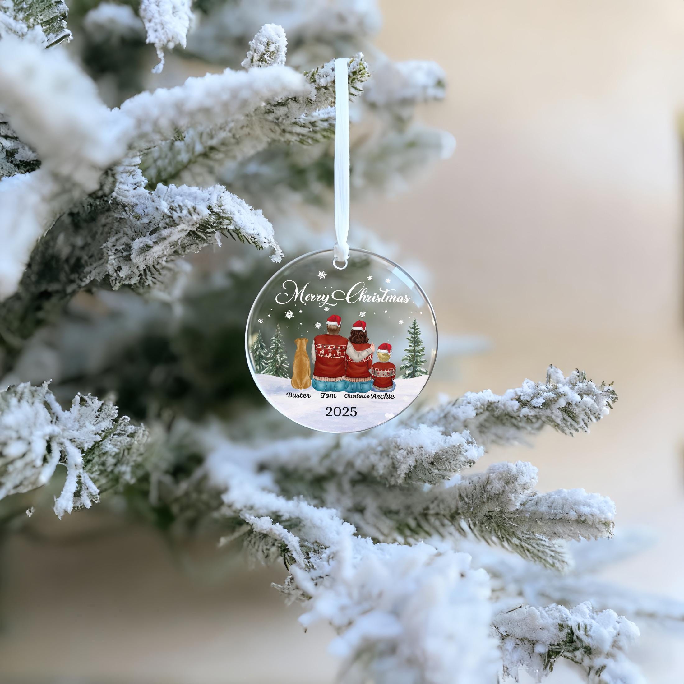 Personalized Family Ornament - A Meaningful Holiday Keepsake | H9neko