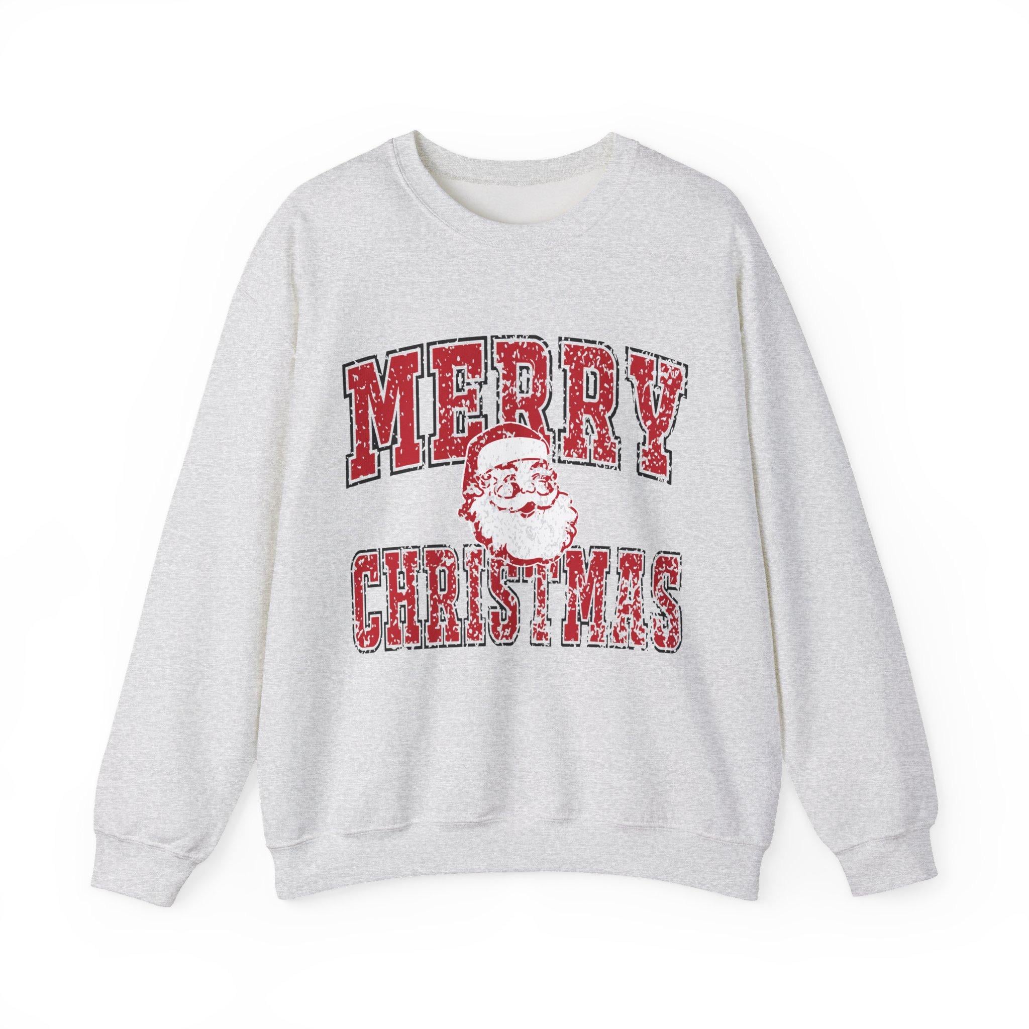 H9NEKO Merry Christmas Santa Sweatshirt - Unisex Holiday Season Shirt