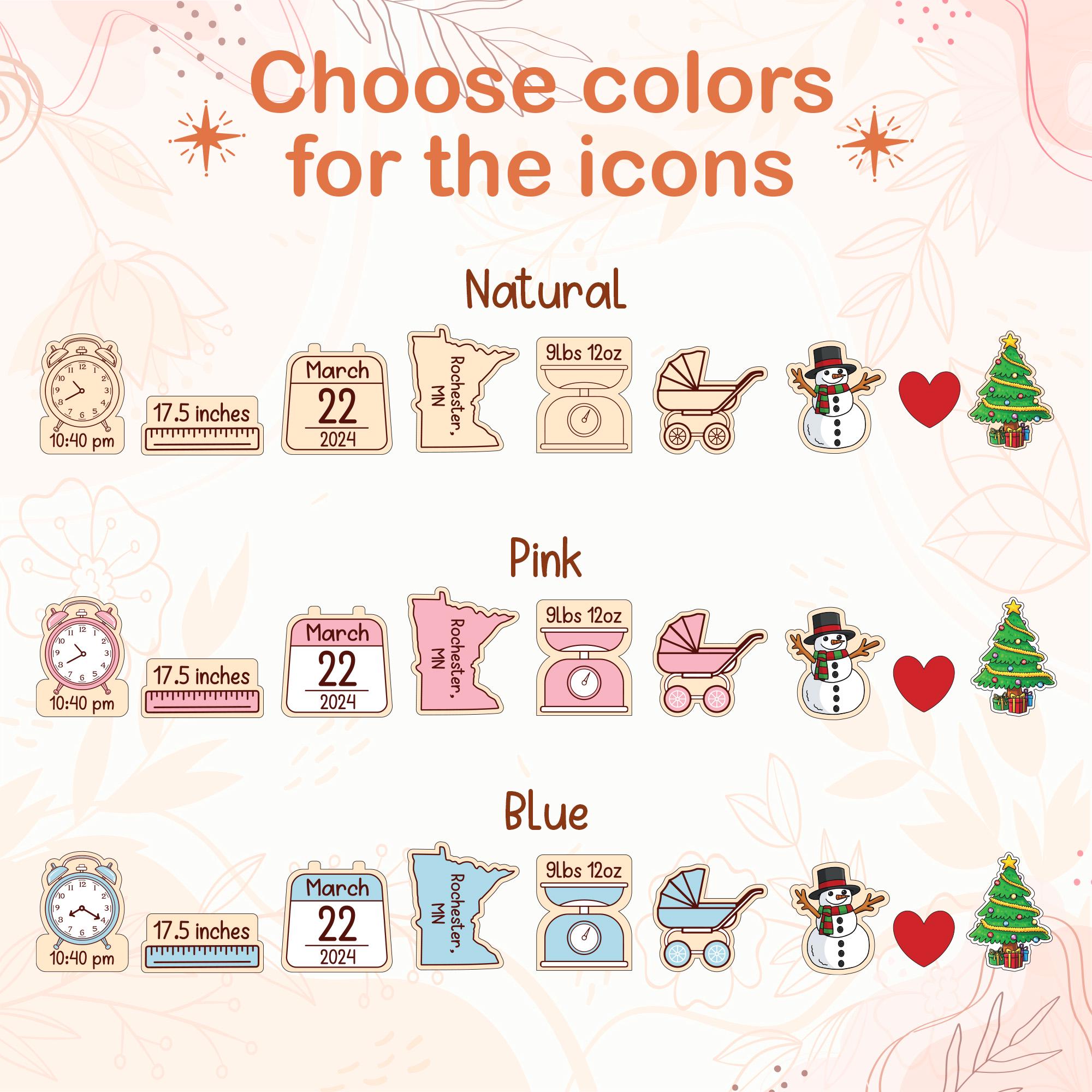 Baby’s First Christmas Ornament 2025 | Unique 4D Acrylic Shaker Keepsake Gift