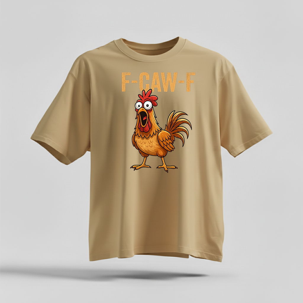 H9Neko F-Caw-F Raven Shirt – Funny Sassy Crow Graphic Tee, Gothic Bird Art T-Shirt, Moonlit Raven Gift for Bird Lover