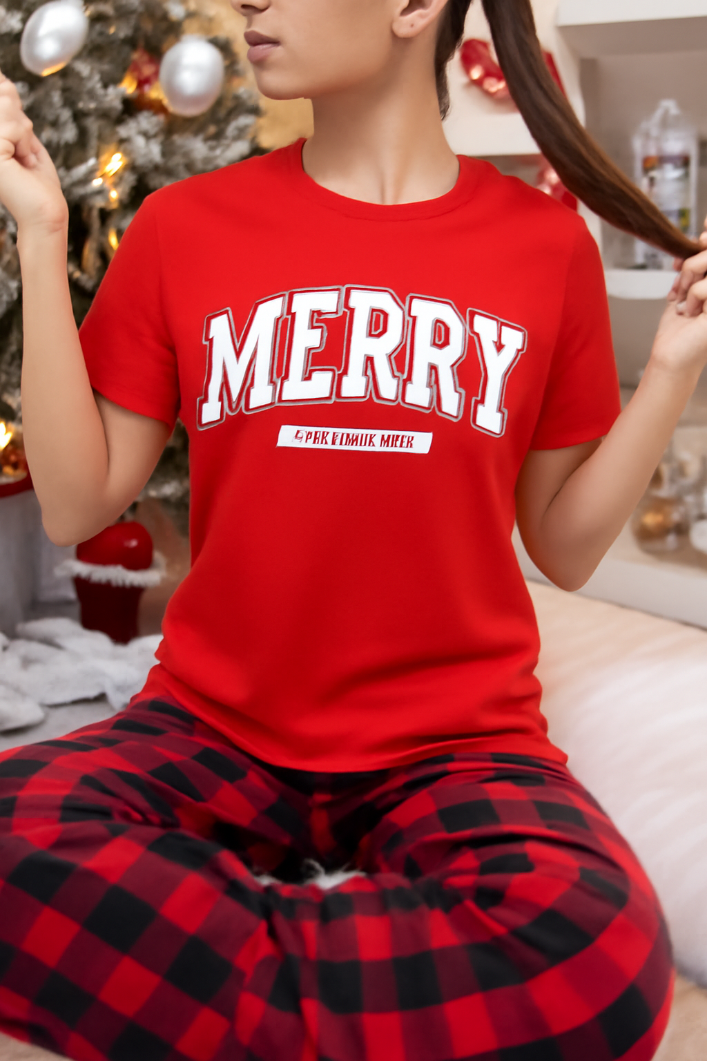 Merry Christmas T-Shirt – Family Matching Holiday Shirt, Funny Christmas Party Tee by H9Neko